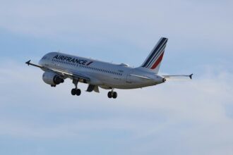 Air France aircraft in the sky