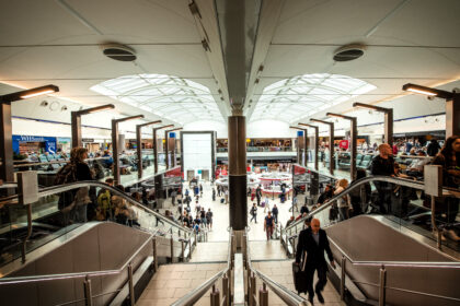Airport facilities and infrastructure - International Departure Lounge South Terminal London Gatwick Airport.JPG