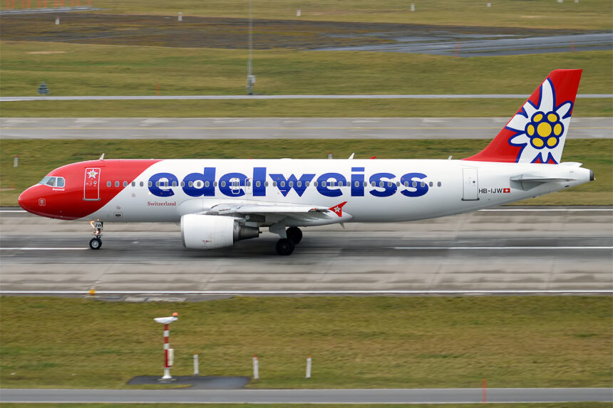 Edelweiss Air A320. Edelweiss expands fleet with new Airbus A320neo