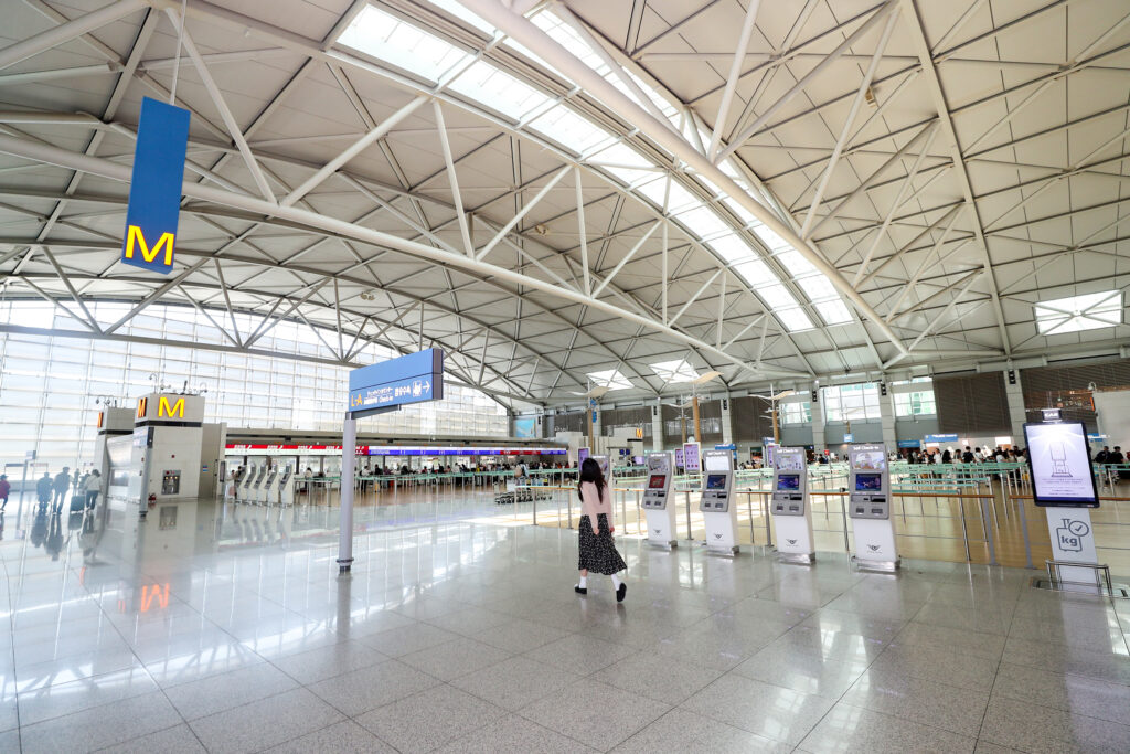 Inchean Airport Departure Hall