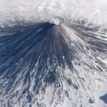 Klyuchevskoy volcano prior to eruption