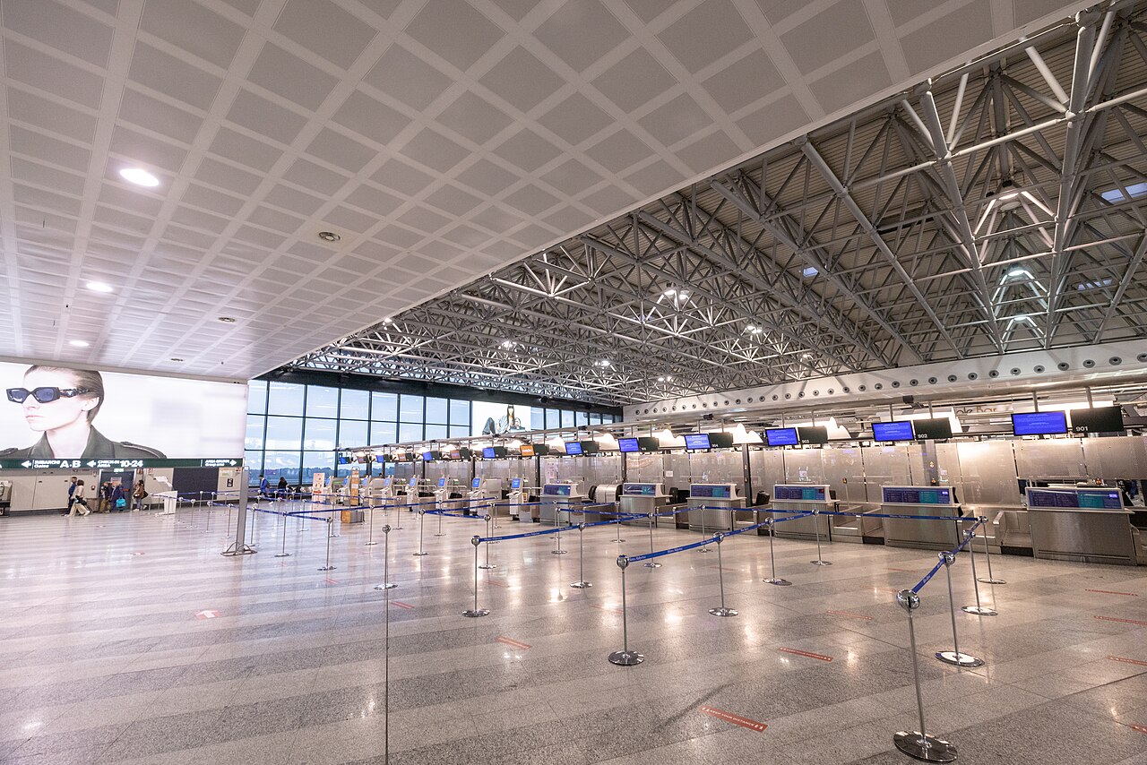 Milan Malpensa Airport Terminal.