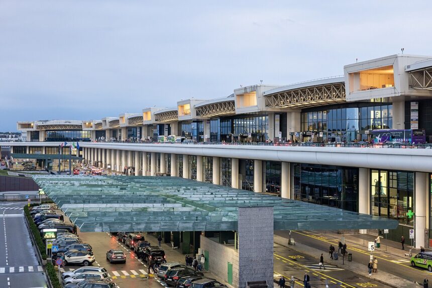Milan Malpensa Airport.