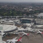 Sydney Airport International terminal.