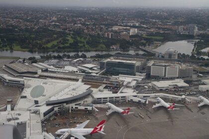 Sydney Airport International terminal.