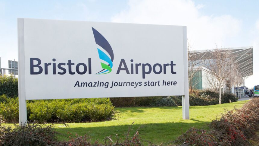 Bristol airport signage