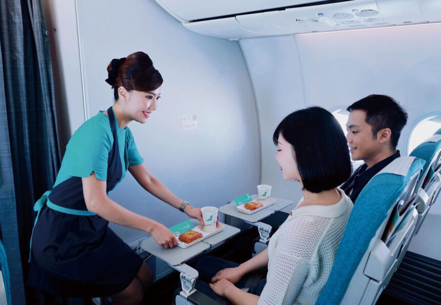 Greater Bay Airlines (GBA)  have increased their efforts to enhance customer experience when travelling with the airline by improving complimentary inflight refreshments. 