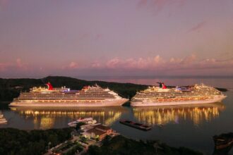 Two Cruise Ships