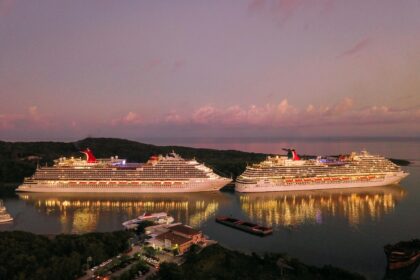 Two Cruise Ships
