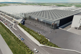 London Stansted new arrivals building