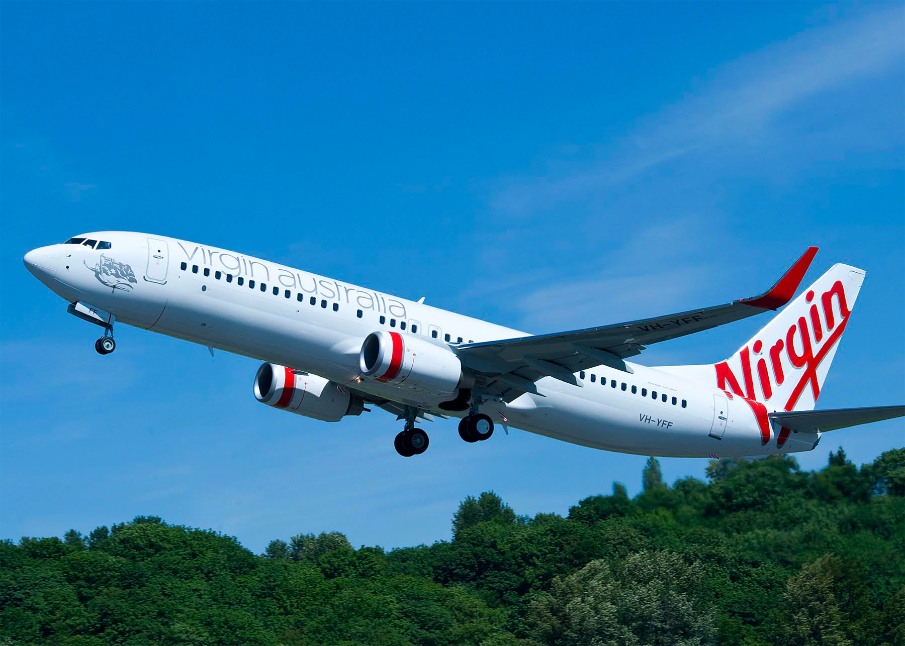 Virgin Australia BOeing 737-800 aircraft