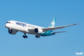 WestJet aircraft