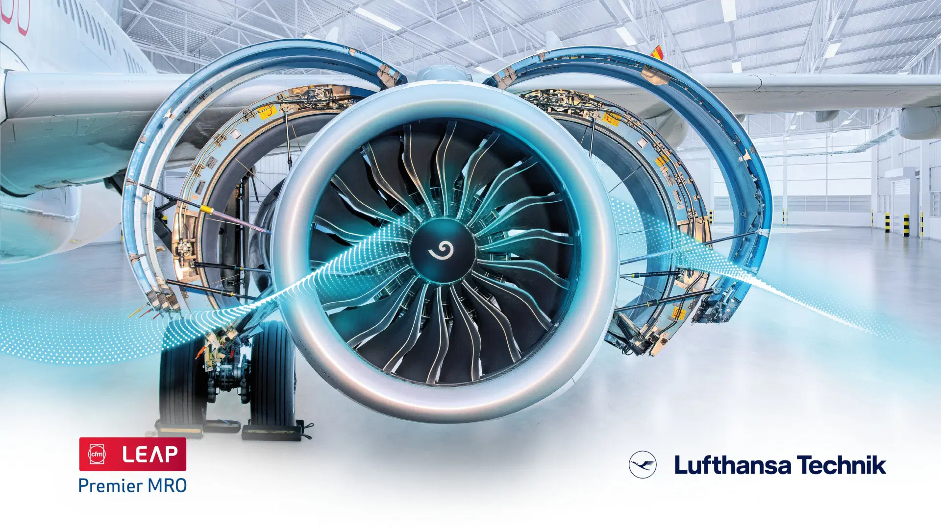 100th LEAP engine induction 
