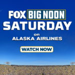 Alaska Airlines returns Fox Big Noon Saturday inflight streaming from Aug 30. ahead of college football season kick off. Guests flying with the airline with have access to the no-cost streaming to college football games on satellite Wi-Fi.