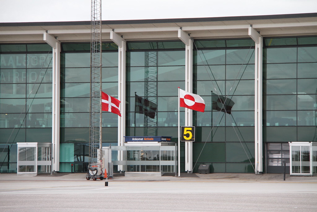 Exterior of Aalborg airport