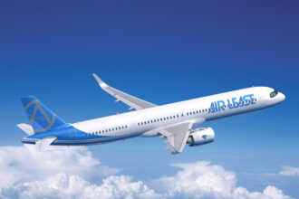 Air Lease branded Airbus