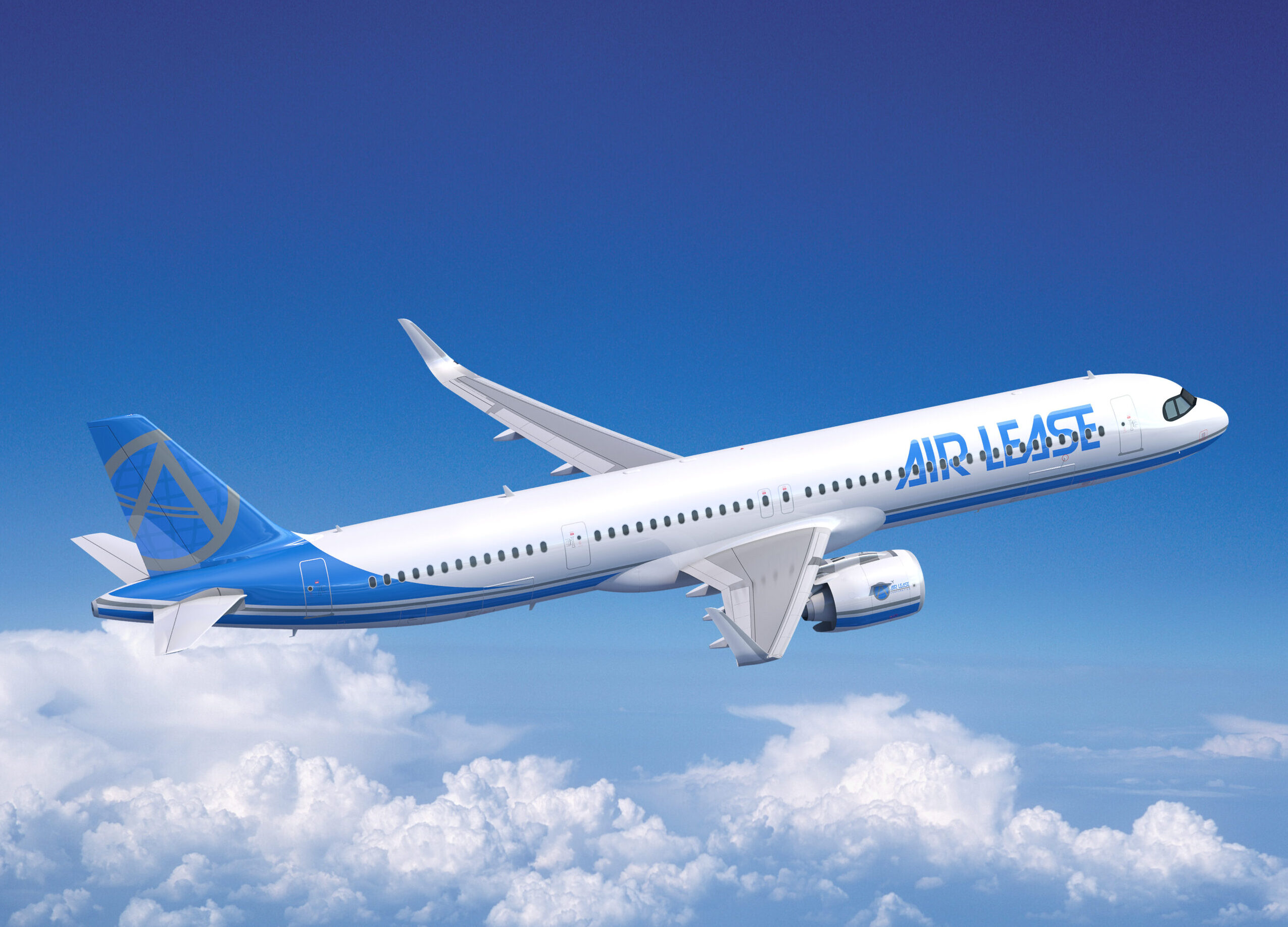 Aircraft leasing company Air Lease branded Airbus