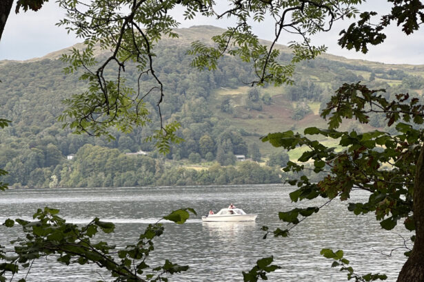 Lake Windermere from Wray Castle © Christian Thevathasan