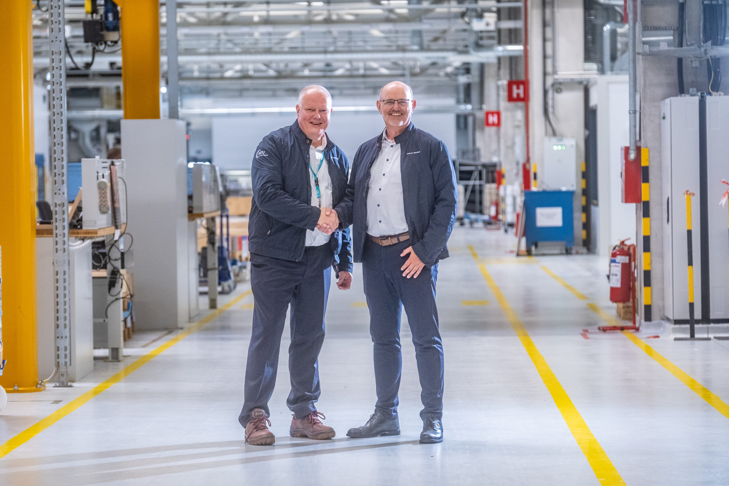 Frank Haberkamp (On the left)