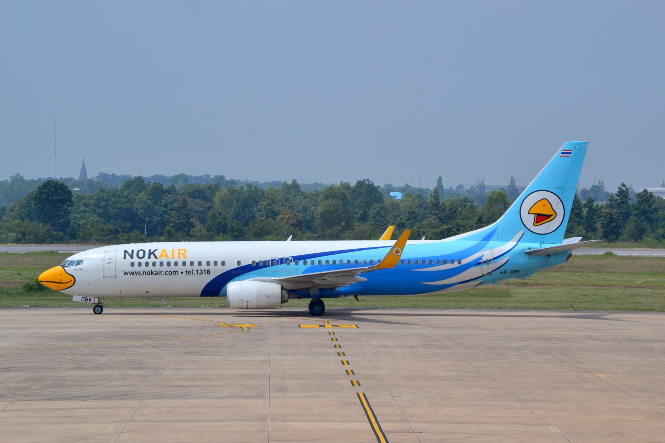 Nok Air aircraft 