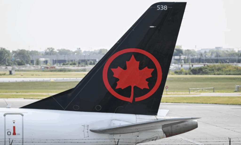 aIR Canada plane