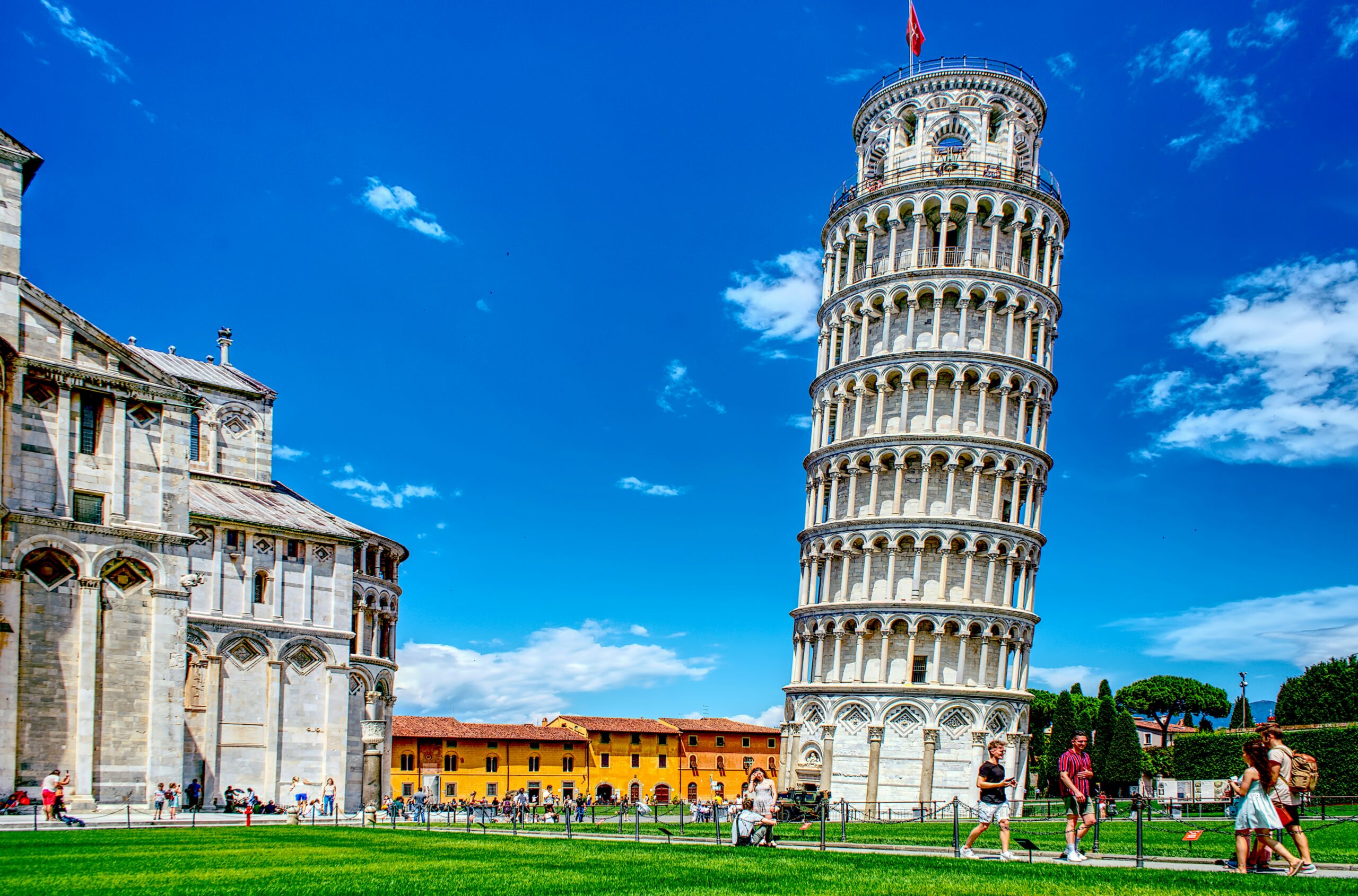 Leaning Tower of Pisa in Pisa, Italy