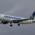 Nouvelair Airliner in flight