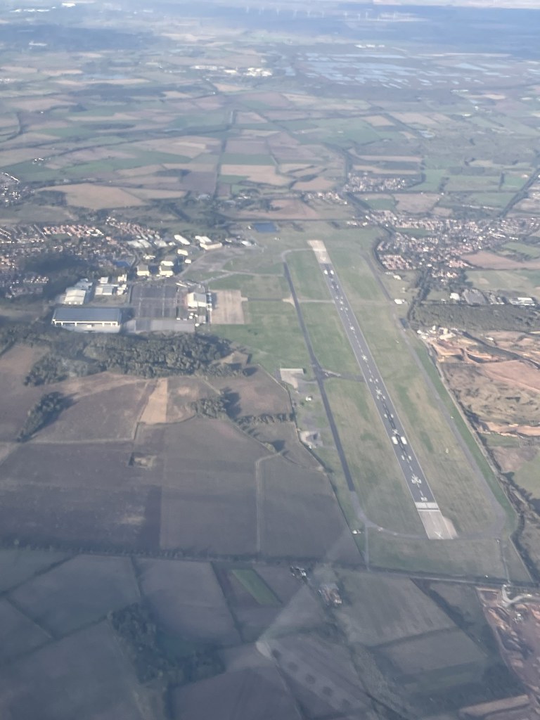 Doncaster-Sheffield Airport aerial view 