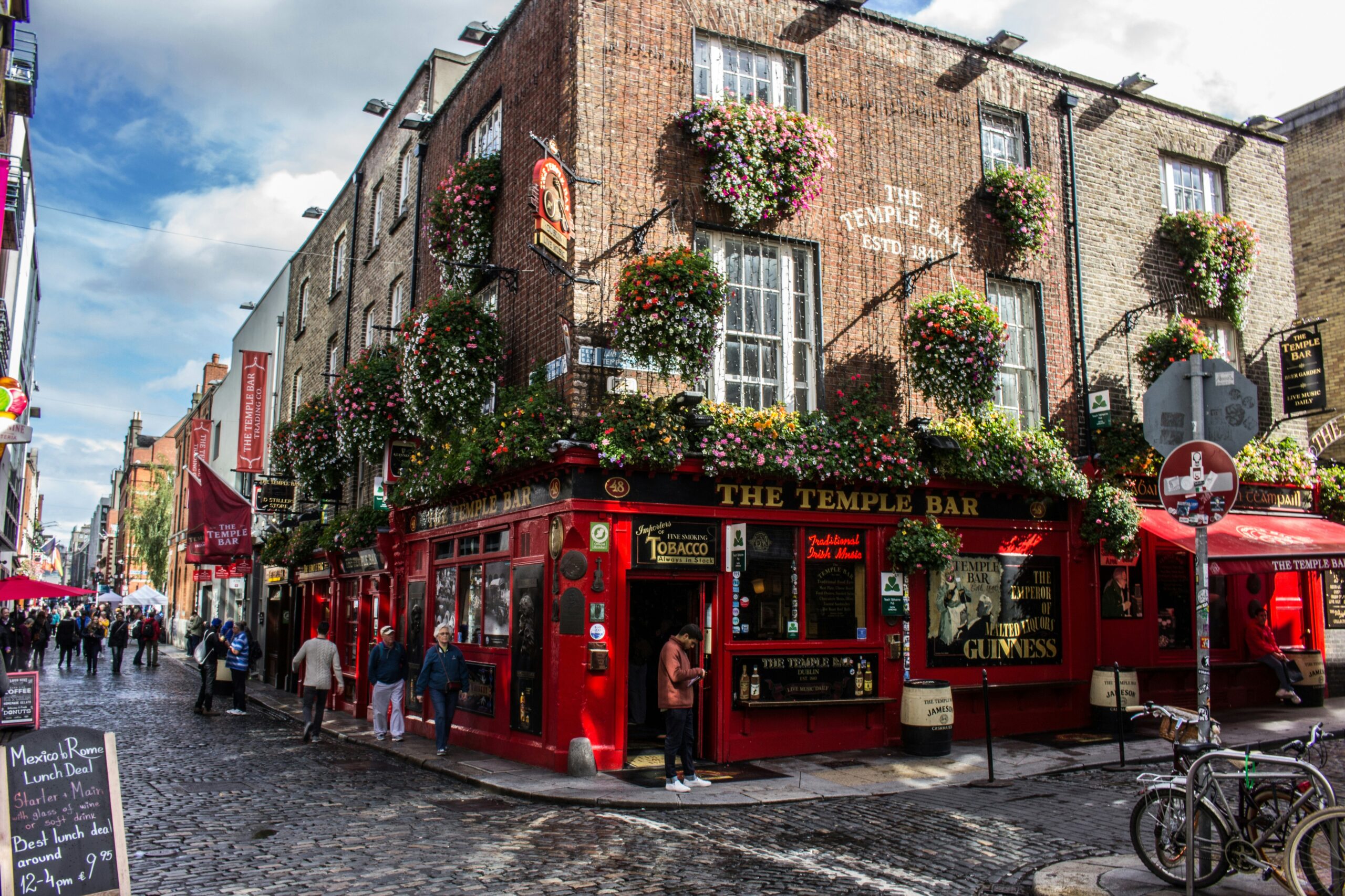 The Temple Bar in Dublin