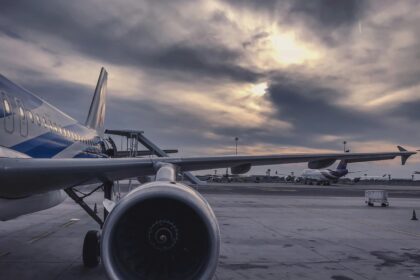 Gray Airliner
