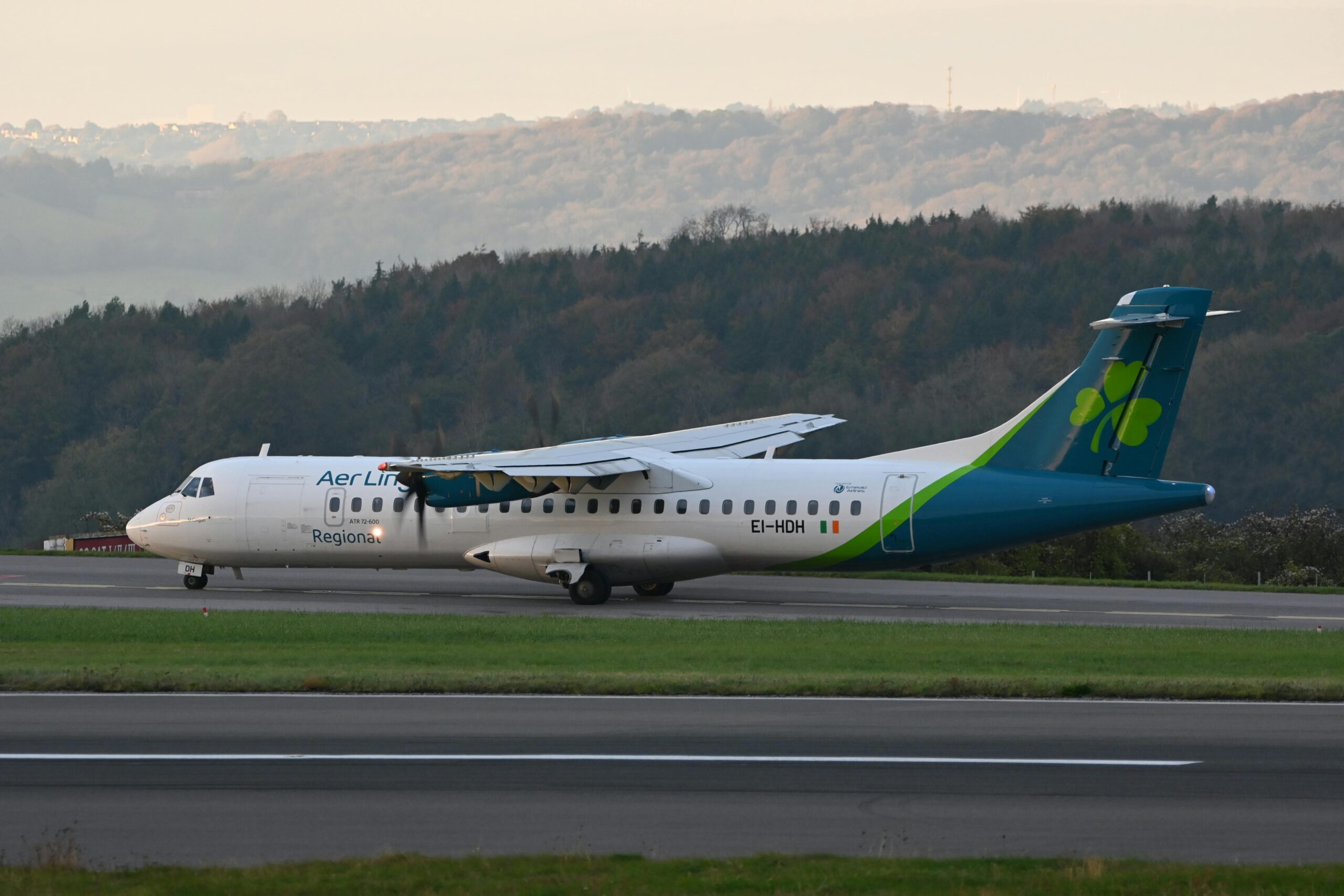 Aer Lingus aircraft on tarmac