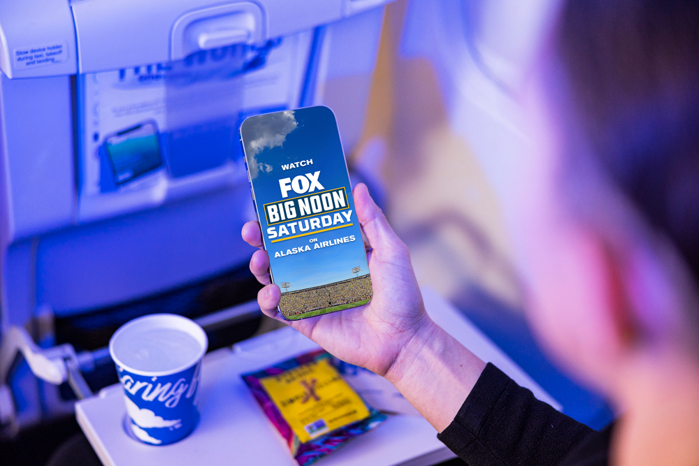 Alaska Airlines returns Fox Big Noon Saturday inflight streaming from Aug 30. ahead of college football season kick off. Guests flying with the airline with have access to the no-cost streaming to college football games on satellite Wi-Fi.