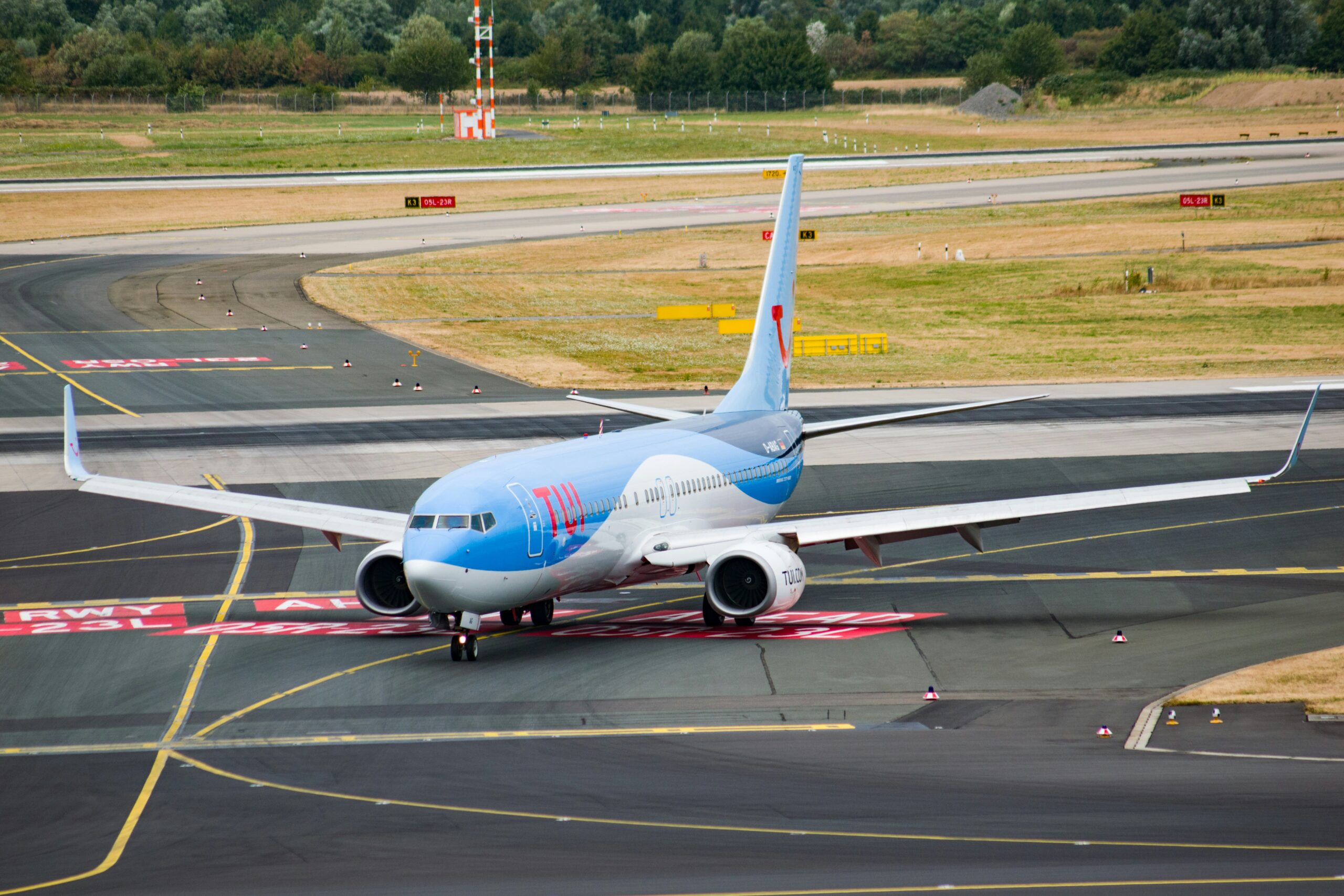 Tui Flight took off from Cardiff Airport