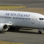 Air New Zealand on runway