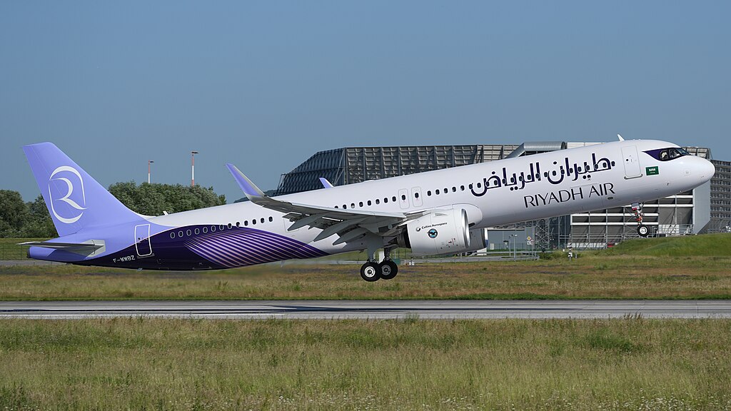 Flight take off from the airport