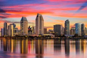 San Diego, California skyline