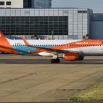 An easyJet flight with easyJet holidays special livery.