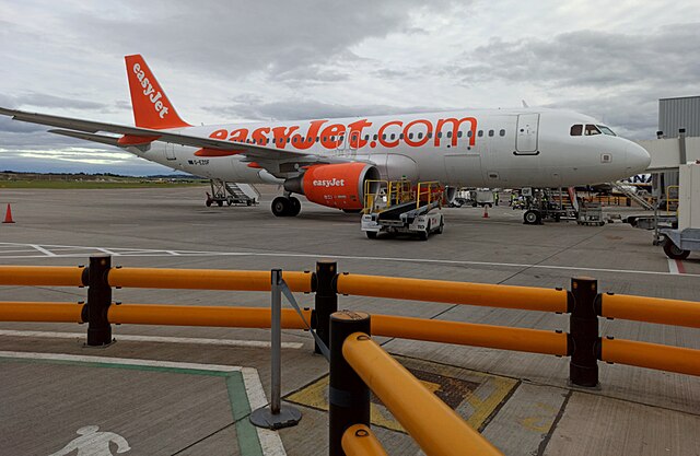 easyJet aircraft