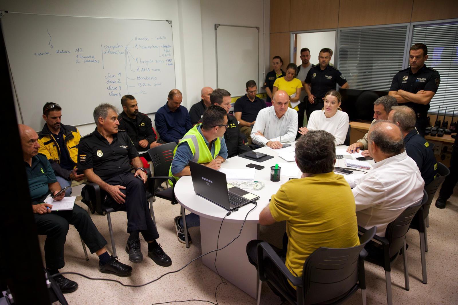 Emergency Meeting © Ibiza City Council