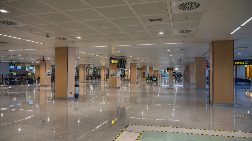 Ibiza Airport interior
