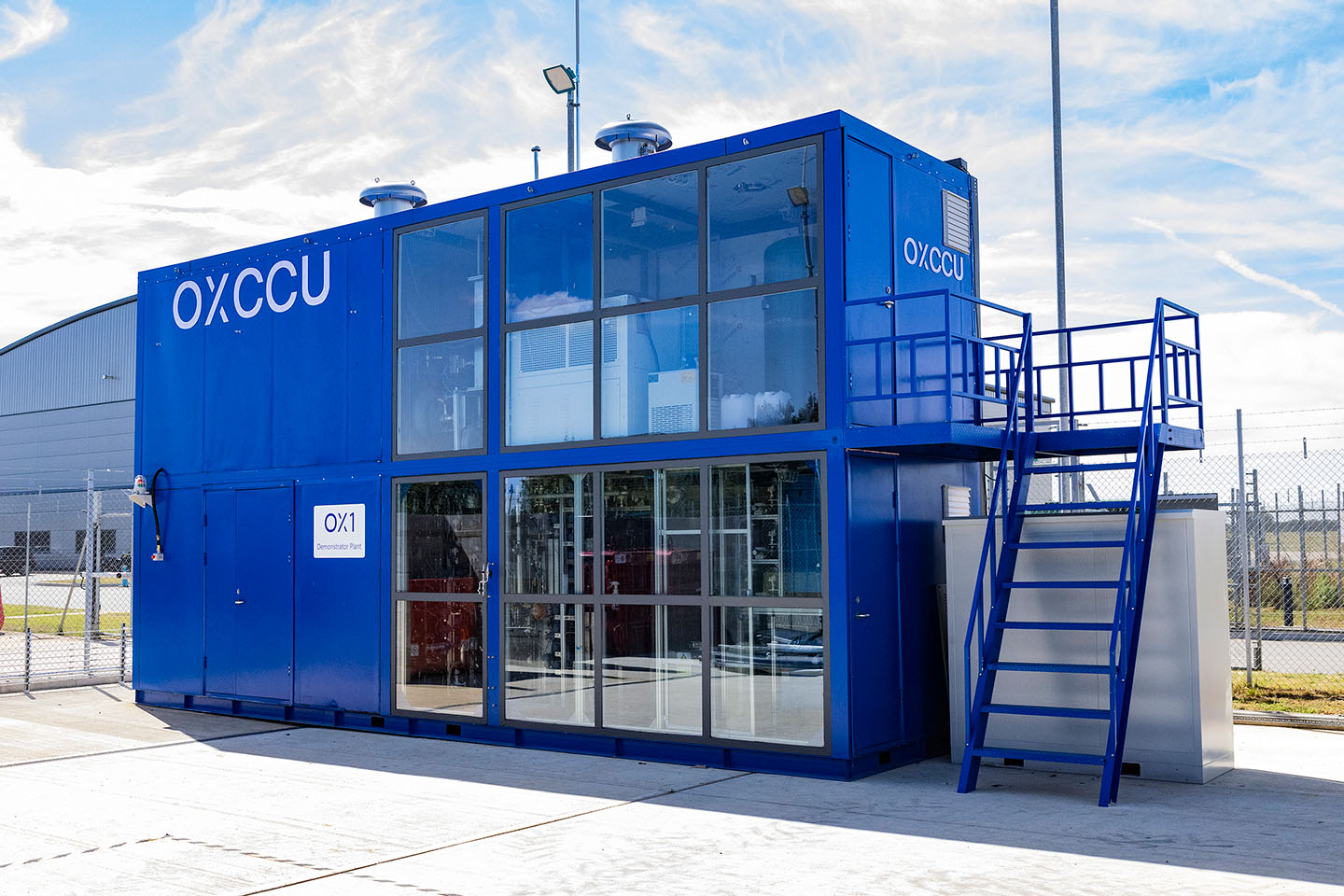 OXCCU plant at Oxford airport