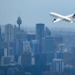 Rex Airlines 737-800 departing Sydney