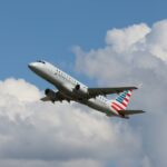 American Airlines Passenger Aircraft Mid-Air