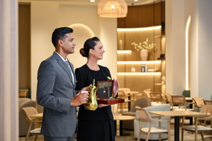 Trainers at the new Emirates Centre of Hospitality Excellence.