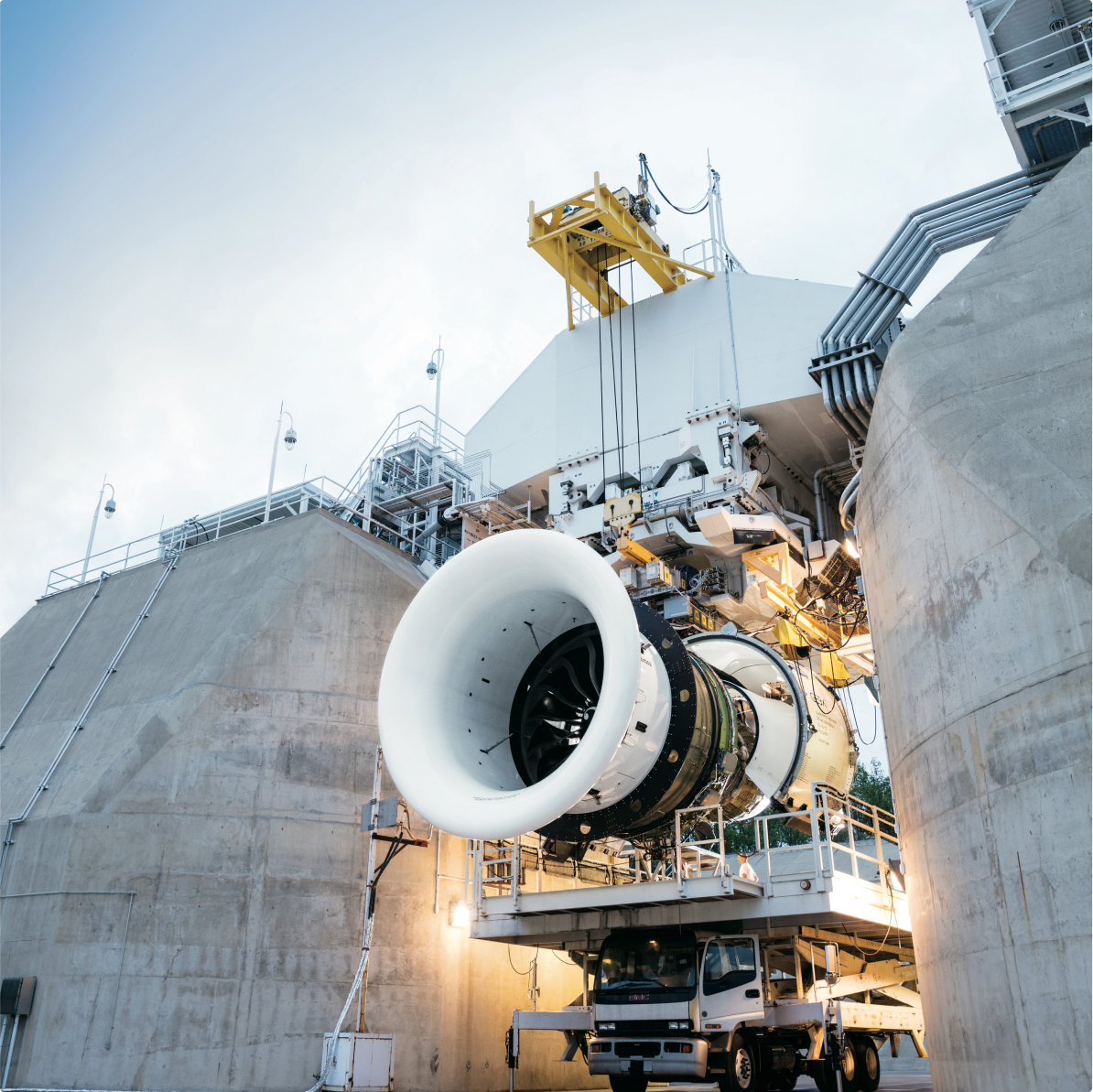 Testing of the GE9X engine 