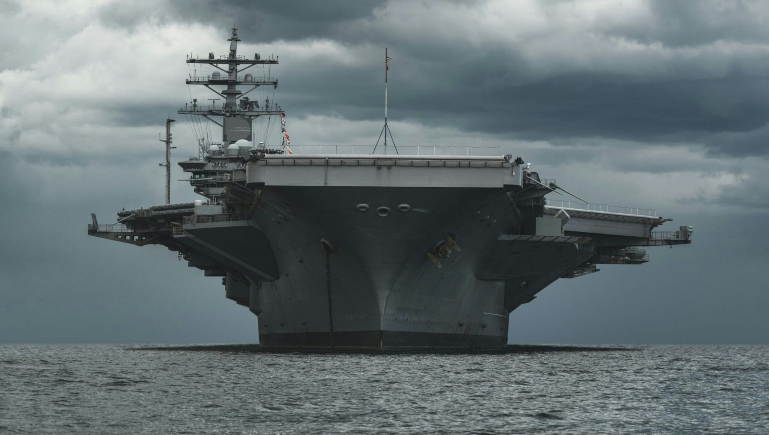USS Dwight D. Eisenhower visiting Halifax Harbour