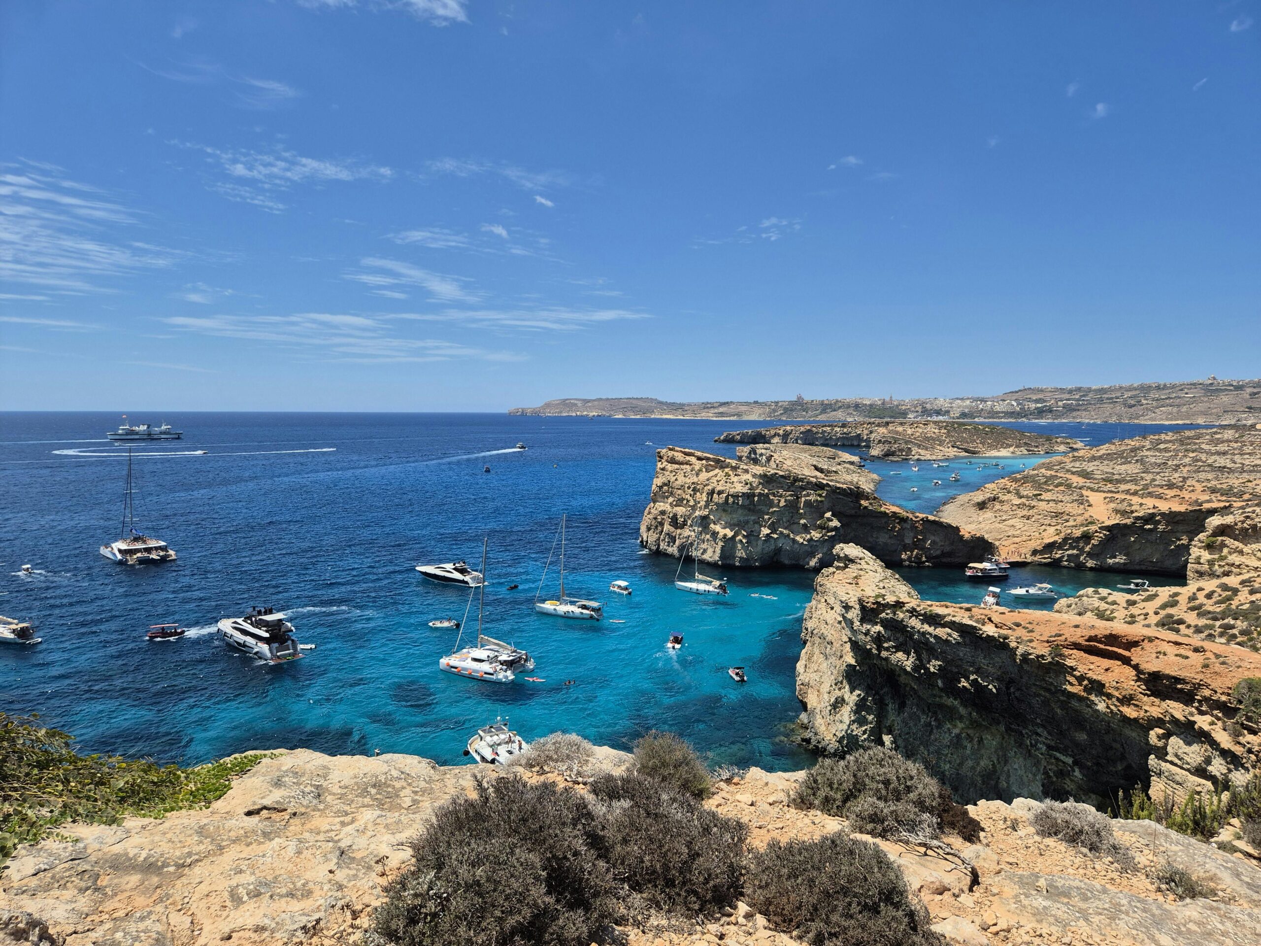 Stunning Coastal View of Comino Island, Malta