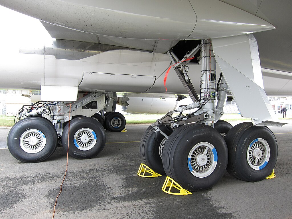Landing gear of an aircraft