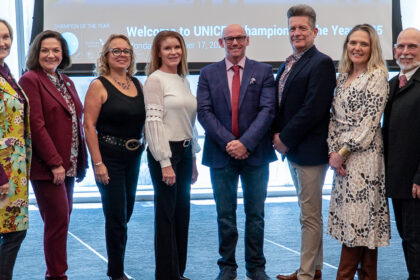American Airlines recognises nine flight attendants as 'Champions Of The Year' for their dedication to fundraising for UNICEF's 'Change For Good' program.