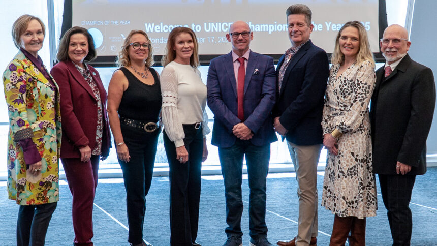 American Airlines recognises nine flight attendants as 'Champions Of The Year' for their dedication to fundraising for UNICEF's 'Change For Good' program.